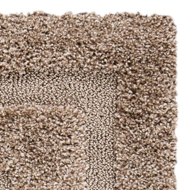 Handcrafted Beige New Shaggy Carpet