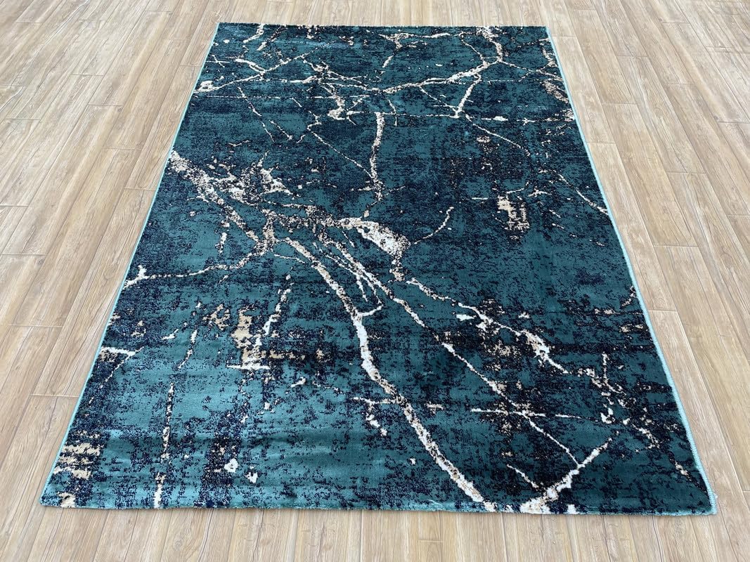 Multi Colour and More Shining Carpet for Living Room Drawing Room Hall 120x180cm (4x6 feet)
